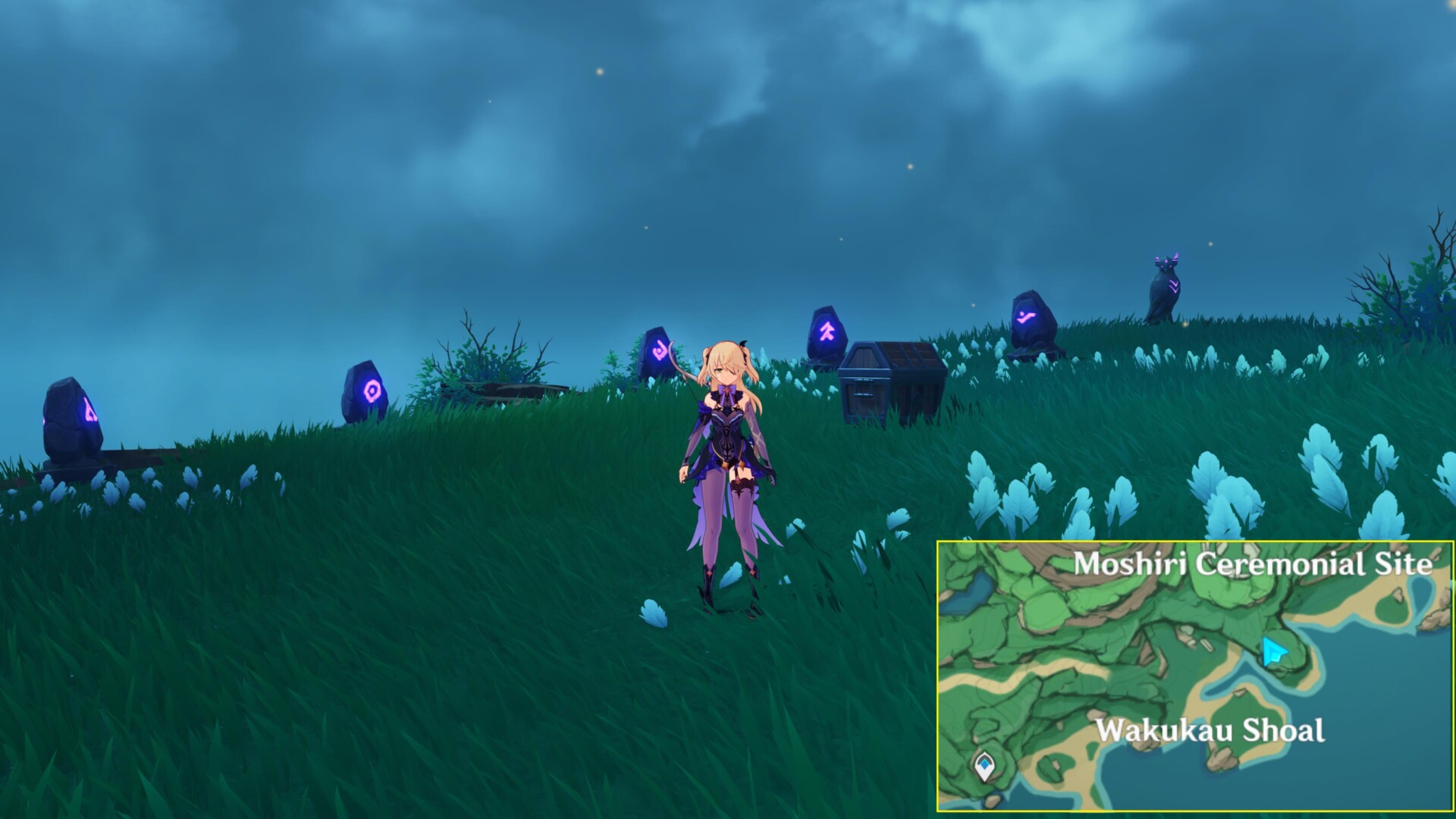 Genshin Impact guide All Stone Slate locations on Tsurumi Island