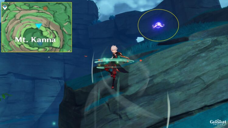 Genshin Impact Star Shaped Gem Electro Seelie Locations Guide 2b