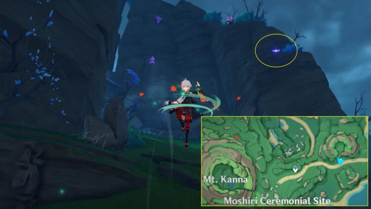 Genshin Impact Star Shaped Gem Electro Seelie Locations Guide 3