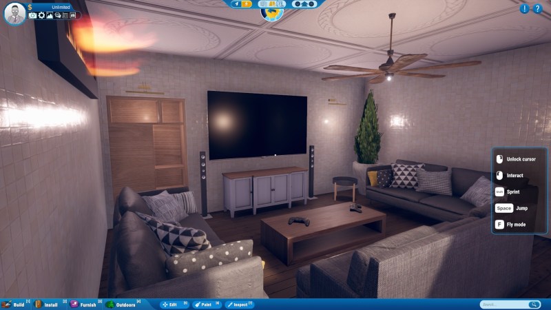 Hometopia Steam Next Fest Simulator Demo Living Room