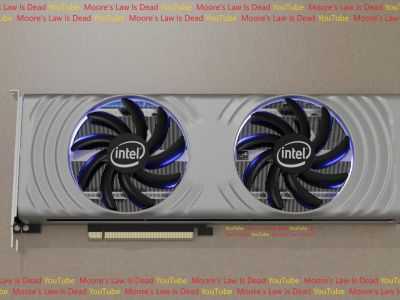 Intel Arc Alchemist Reference Design Leak Render Graphics Card