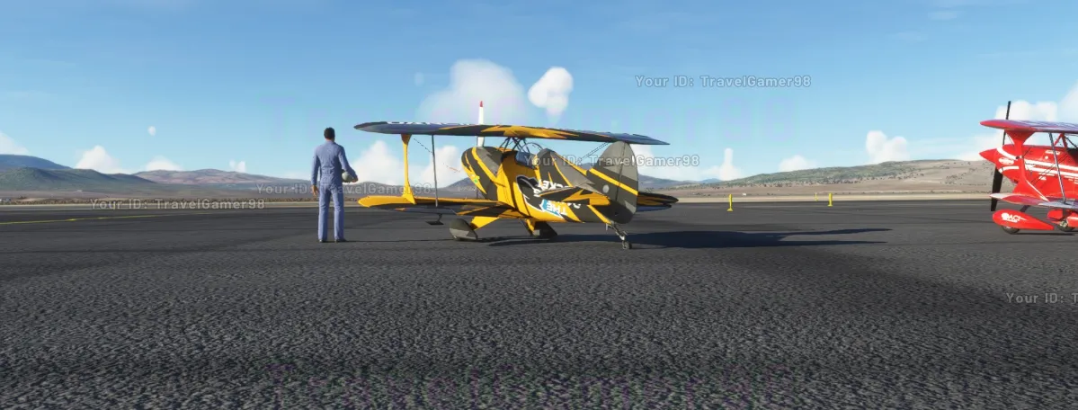 Microsoft Flight Simulator Reno Air Races Pitts Lobby V2