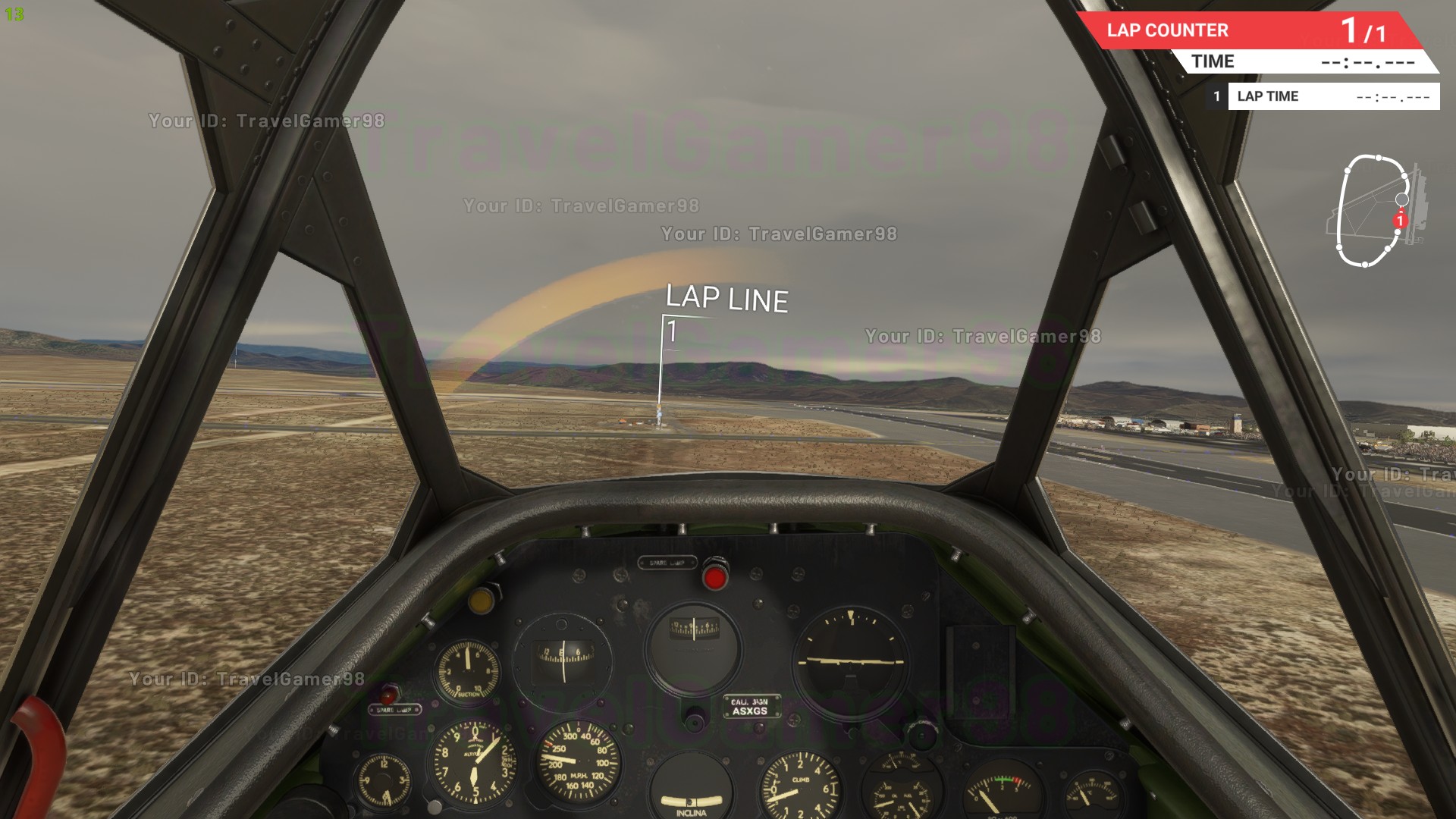 Microsoft Flight Simulator Reno Air Races T 6 Cockpit