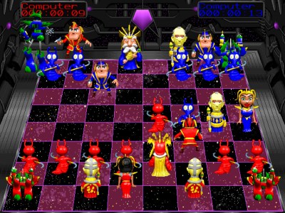 Battle Chess 4000 Steam board