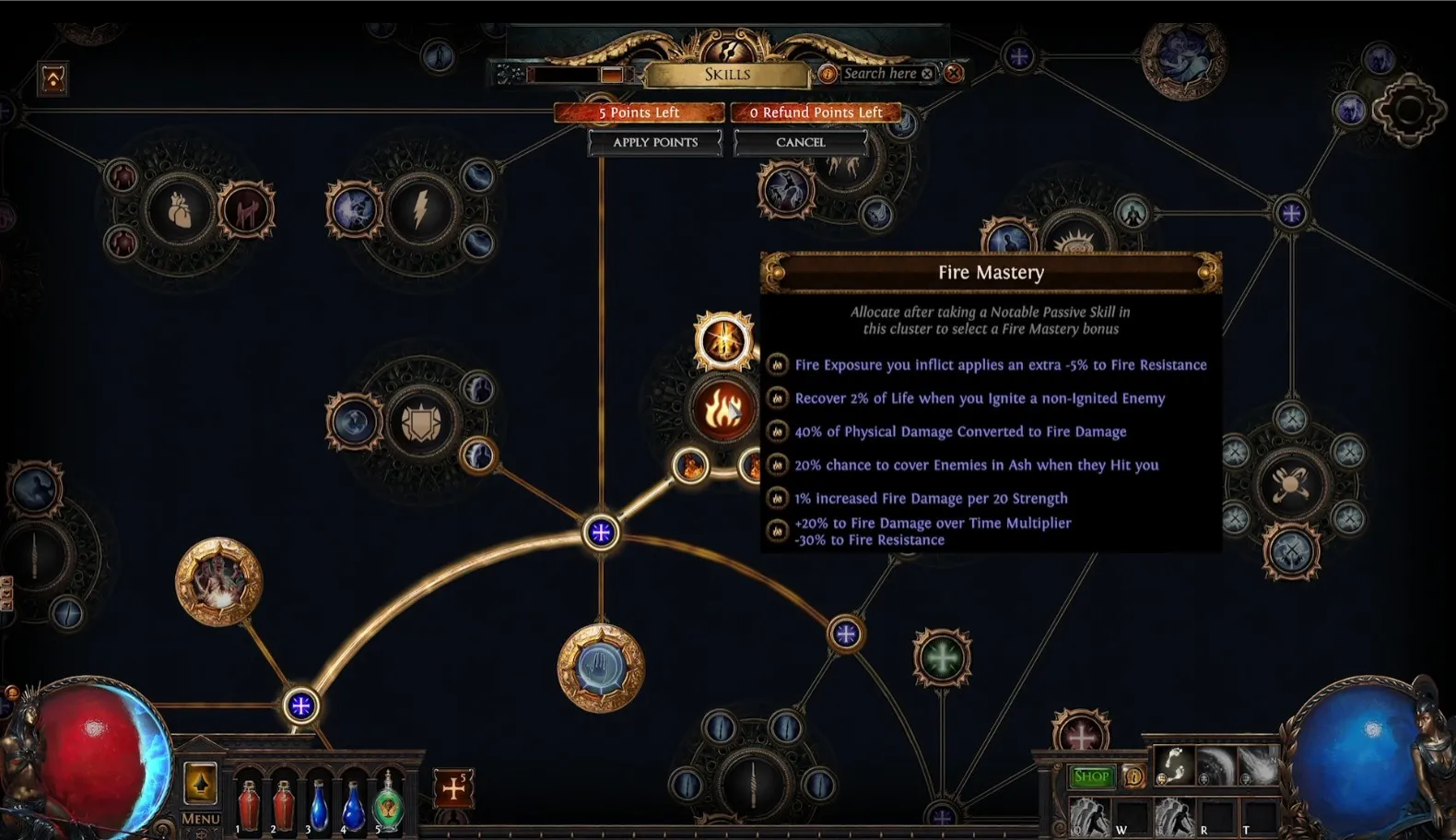 Path of Exile: Scourge arrives next week with a passive skill tree rework