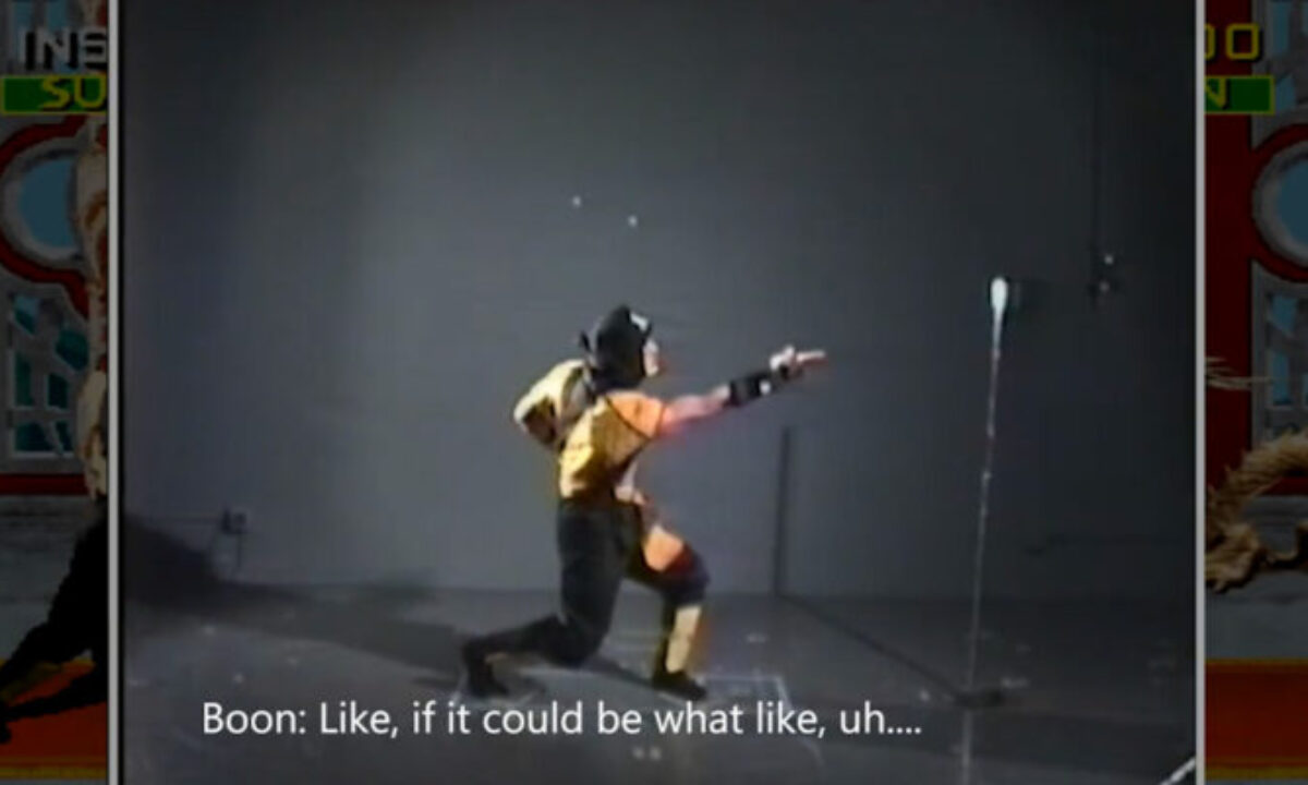 Mortal Kombat Developer Ed Boon Shows Origins Of Scorpion S Spear Move