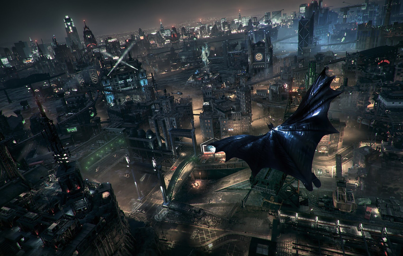 Possible concept art for a canceled Batman game surfaces online