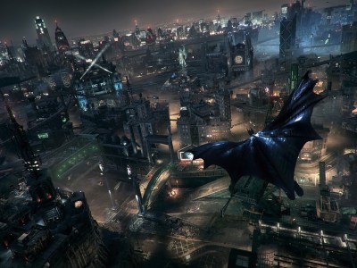 Canceled Batman game concept art