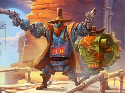 SteamWorld Headhunter trailer robots