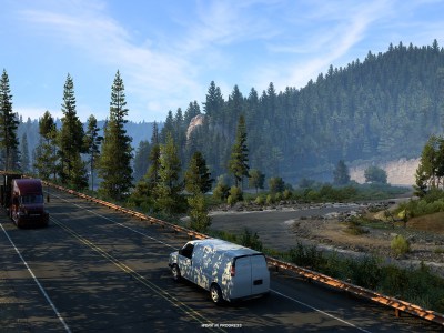 American Truck Simulator Montana Dlc Sunrise 3