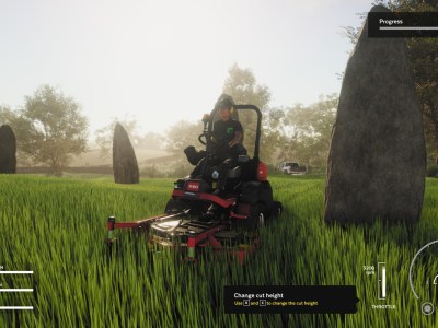 Lawn Mowing Simulator Ancient Britain