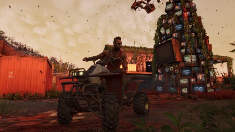 Far Cry 6 Vaas Insanity Wingsuit Quad Buggy Vehículo 3