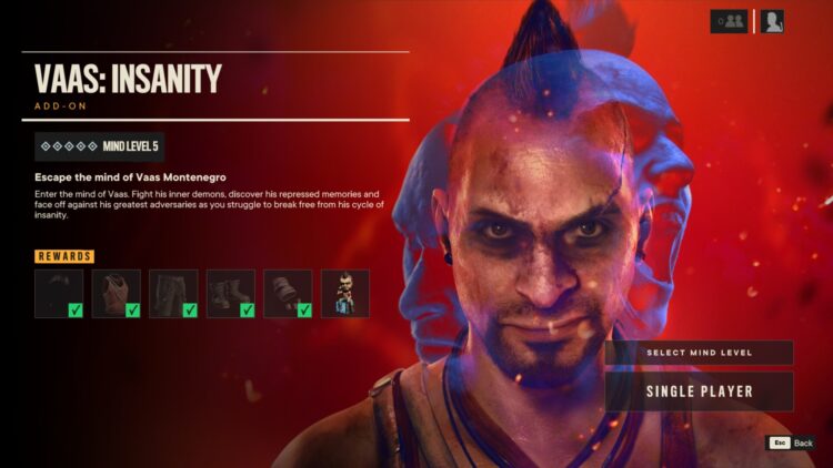Far Cry 6 Vaas Insanity Dlc Награды Оружие Vaas Броня Vaas Mind Blower 2