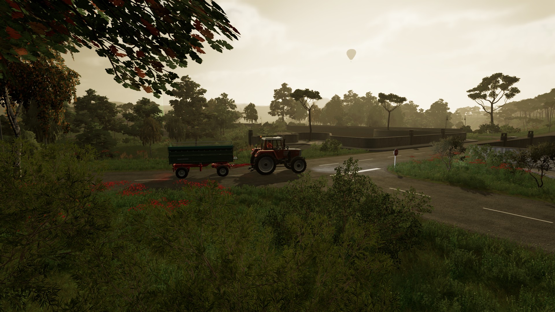 Farming Simulator 22 PC Amanecer en los arbustos