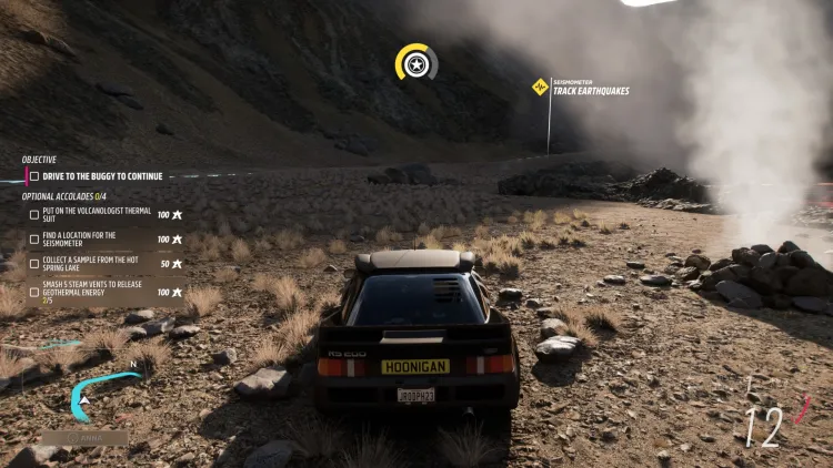 Forza Horizon 5 Baja Expedition Accolades Volcanologist Thermal Suit Hot Spring Lake Seismometer 2
