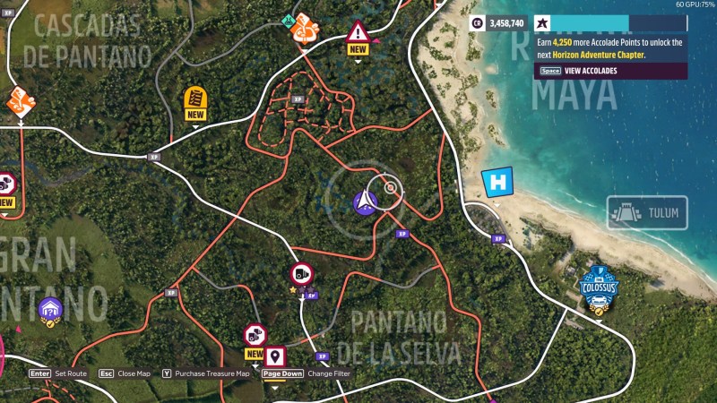 Forza Horizon 5 Pc Barn Find Ferrari F40 Map 1