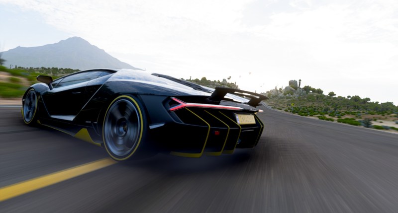 Forza Horizon 5 Pc optimization Lambo Drift Shot