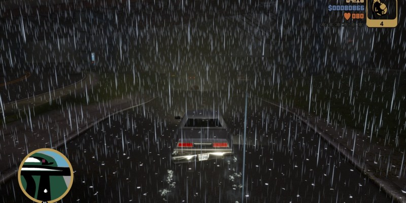 Gta Trilogy remaster update graphical fixes rain