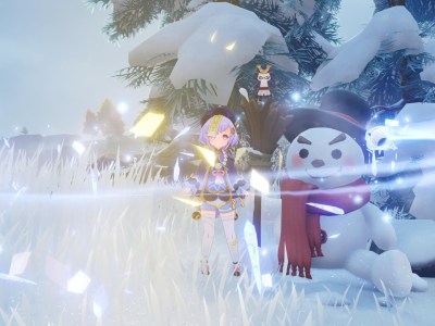 Genshin Impact Puffy Snowman Born Of The Snow Shadows Amidst Snowstorms D1