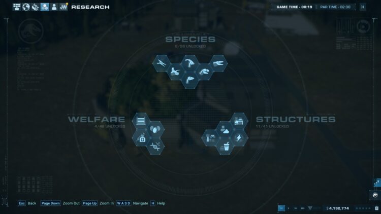 Jurassic World Evolution 2 Guía de investigación para científicos 1