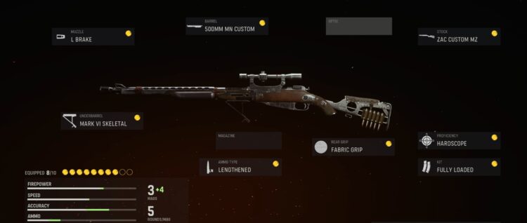 Класс винтовки Vanguard 3 Line.