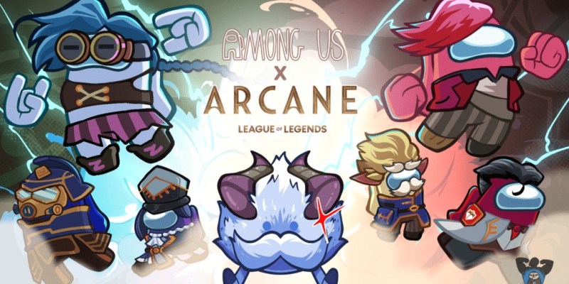 Among Us League of Legends Arcane