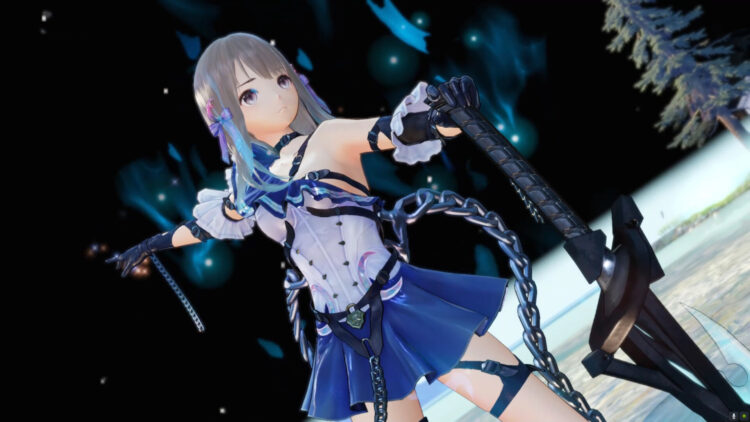 Blue Reflection Second Light Review Dungeon Shiho Magical Girl Transformación