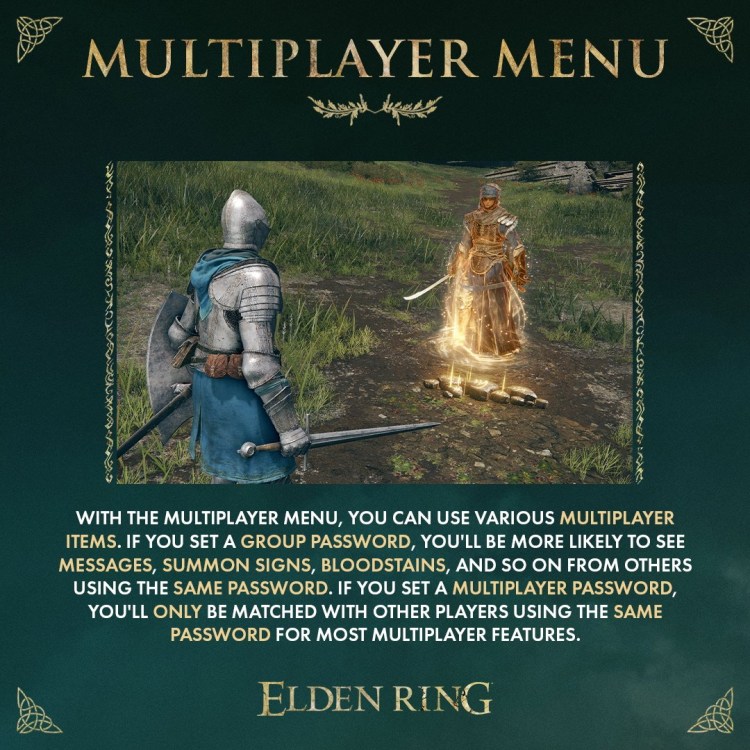 Elden Ring Flasks Multiplayer Options Summons 2