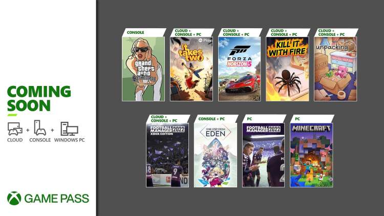 It Takes Two Forza Horizon 5 Xbox Game Pass Pc November 2021 List