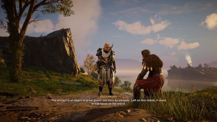 Assassin's Creed Valhalla Crossover Story Кассандра Обреченная встреча Остров Скай Проклятая церковь 4