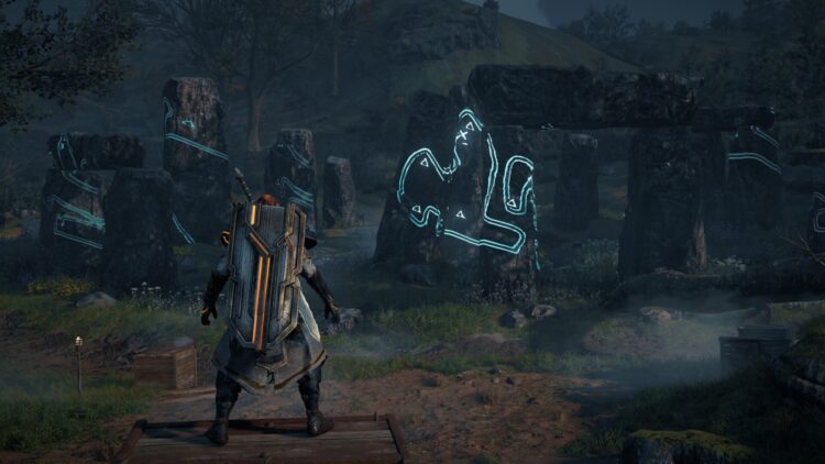 Assassin's Creed Valhalla Fated Encounter Ночь и День Fairy Glen Puzzle Guide 1