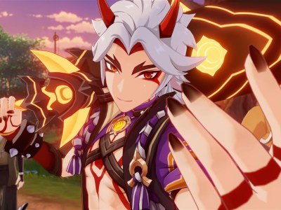 Genshin Impact Arataki Itto Guide Best Weapons Best Artifacts Talents Build Redhorn Stonethresher Whiteblind