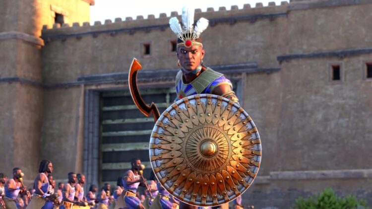Total War Saga Troy Memnon Guide Pharaoh's Servant Resourceful Strategist Camp Followers Horde Faction Feat