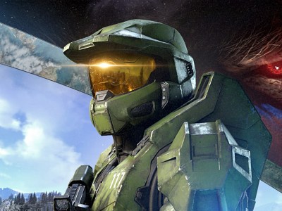 Halo Infinite open-world red eye