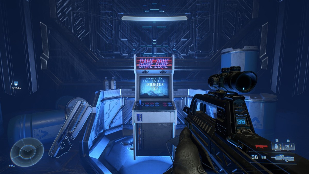 Halo Infinite Campaign Hidden Arcade Cabinet 2