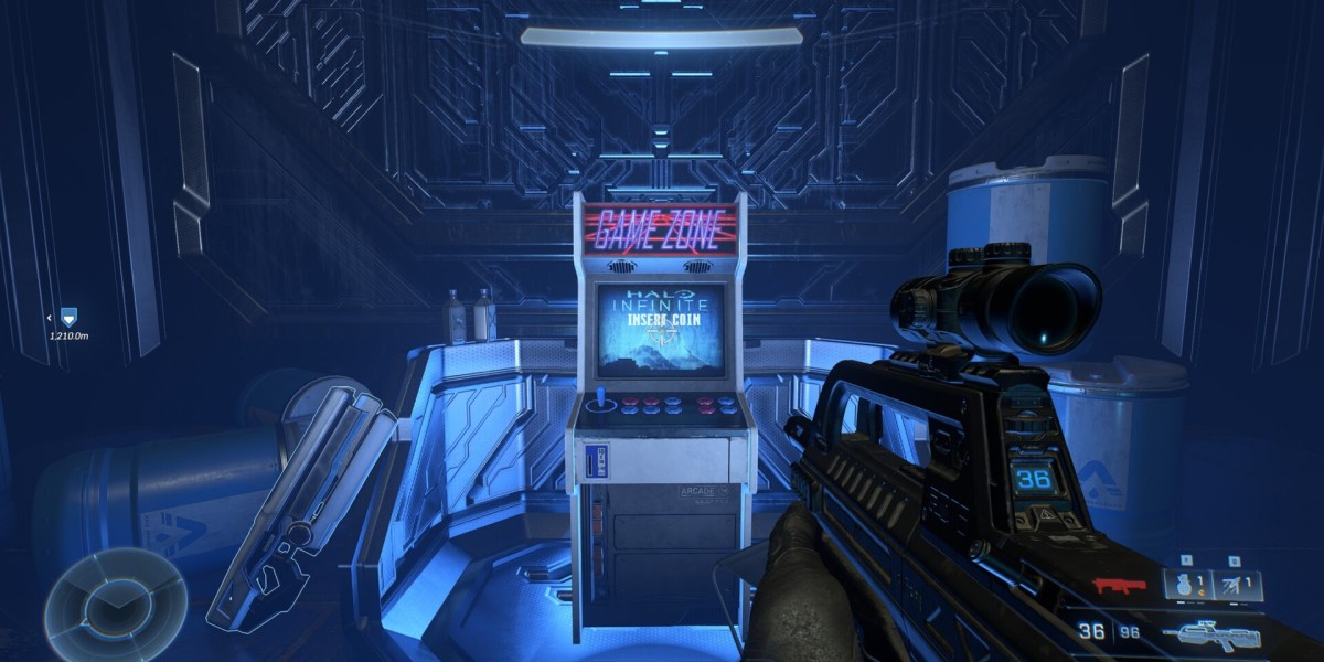 Halo Infinite Campaign Hidden Arcade Cabinet 2