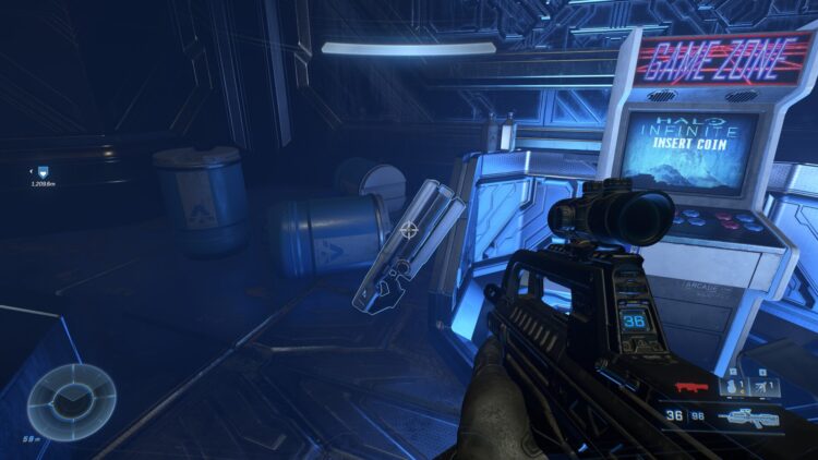 Halo Infinite Campaign Скрытый аркадный кабинет 4