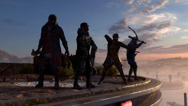 Dying Light 2 Stay Human — Dying 2 Know Кадры совместной игры для четырех игроков