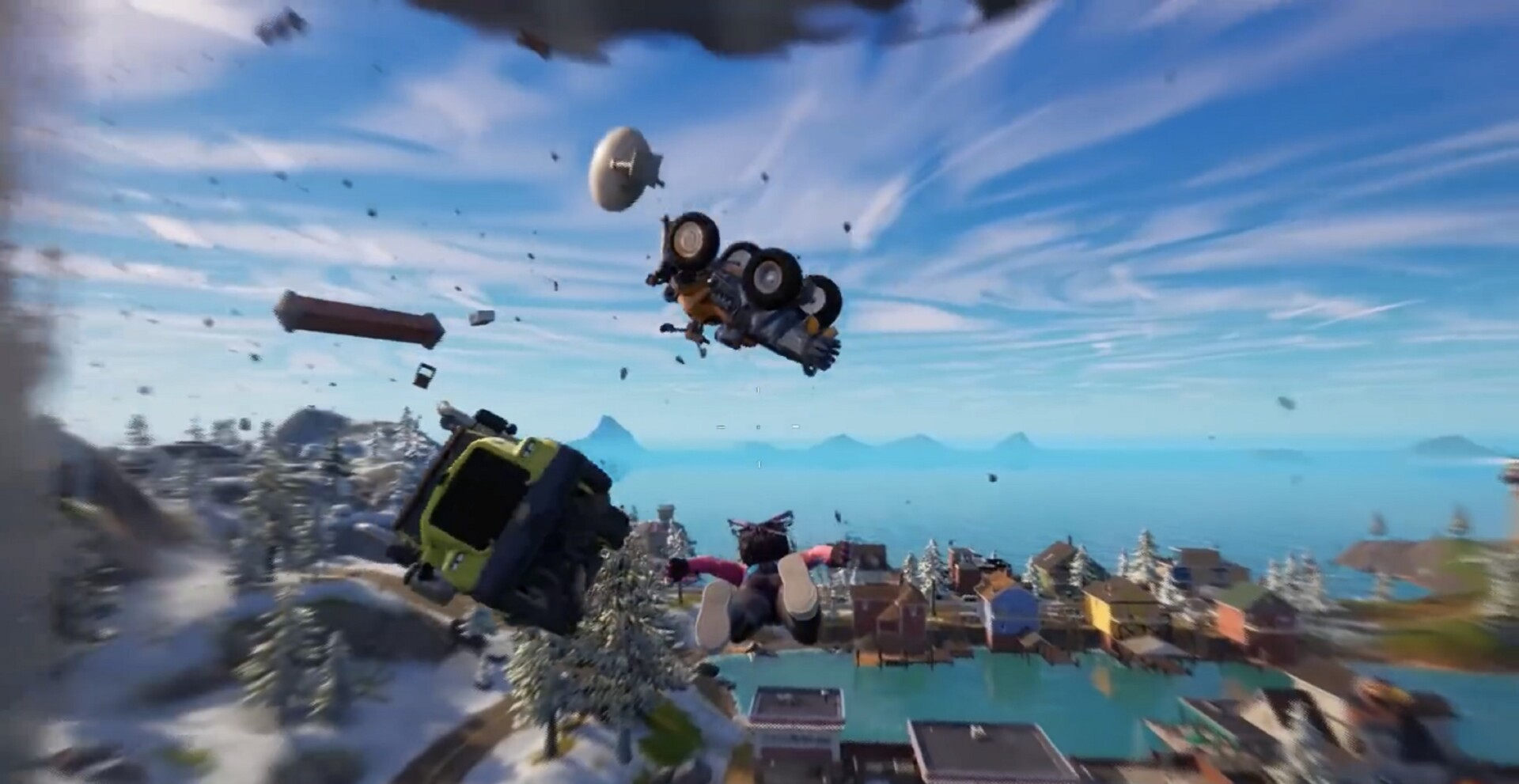 Fortnite adds dynamic weather, and the Flare Gun returns from the vault