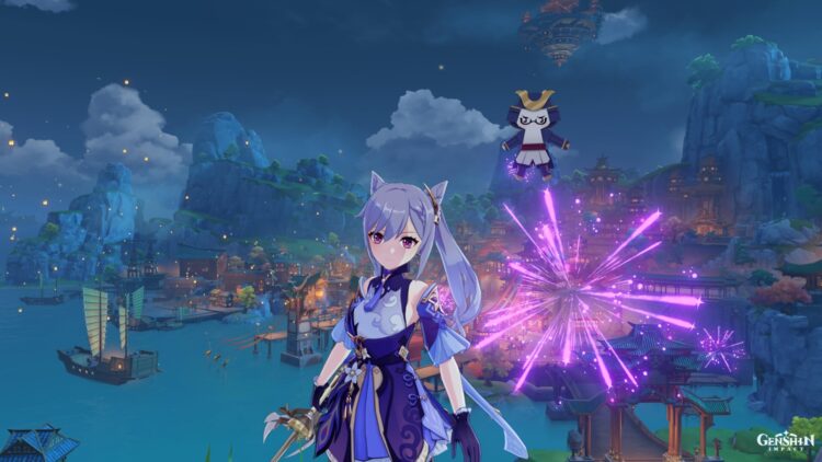 Genshin Impact Flameplume Starflowers Guide Launch Tube Gadget Fireworks Production Challenge Lantern Rite 2022 2b