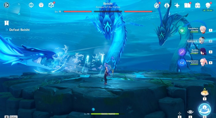Genshin Impact Oceanic Defender Guide How To Defeat Beisht Lantern Rite 2022 Boss 1