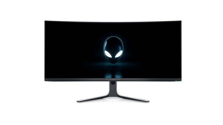 Alienware QDOled Monitor Display Samsung Ces 2022 1440p Gaming Pc Front