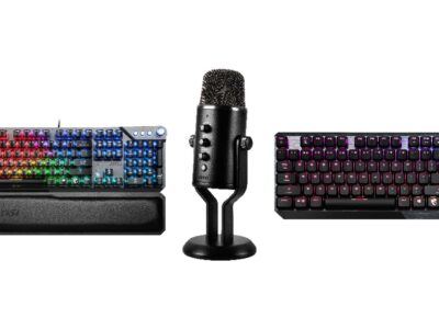 Msi Rgb Keyboards Immerse Vigor Streaming Mic 2022 Ces