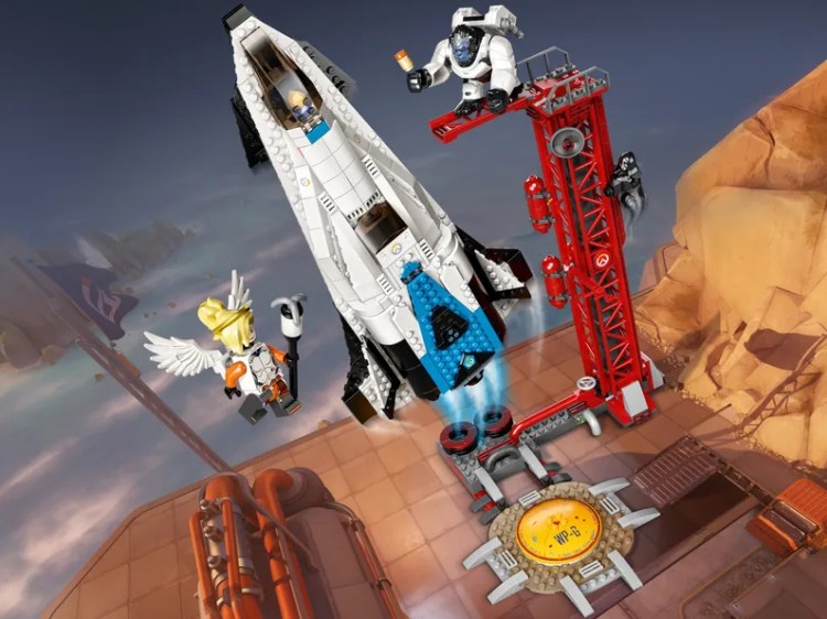 Overwatch 2 Lego Set Watchpoint Gibraltar Set 75975