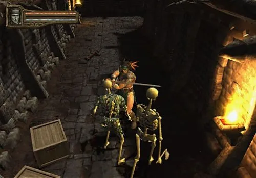Baldur's Gate II PC skeletons