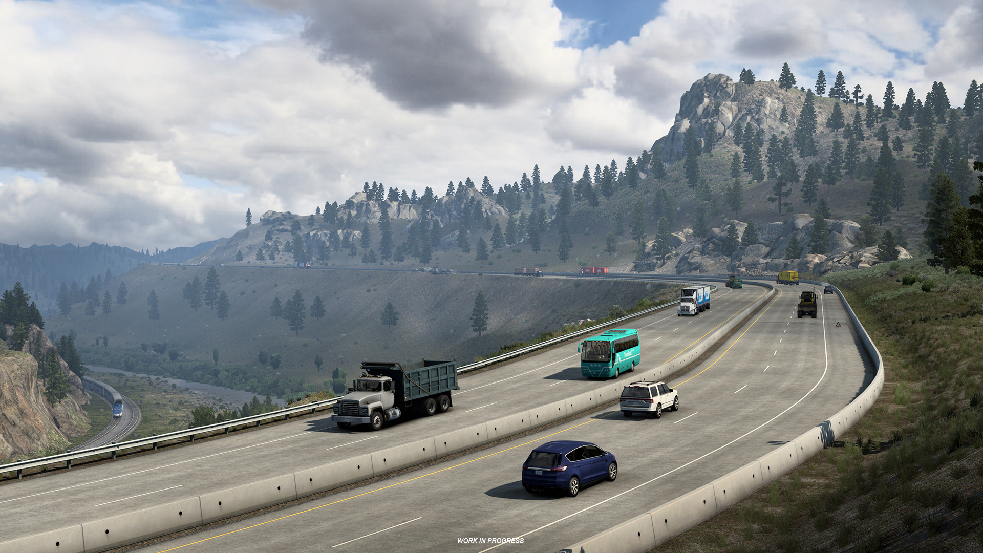 Reelaboración de carreteras de American Truck Simulator California