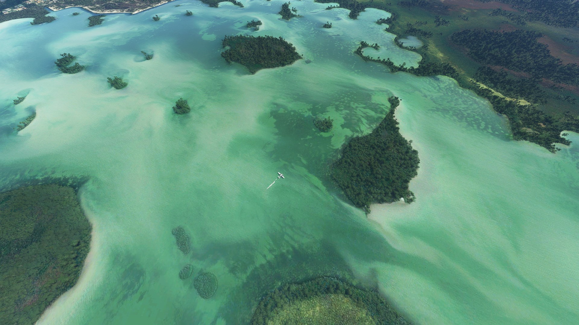 Microsoft Flight Simulator - PC - Junkers JU-52 navegando en las Bahamas