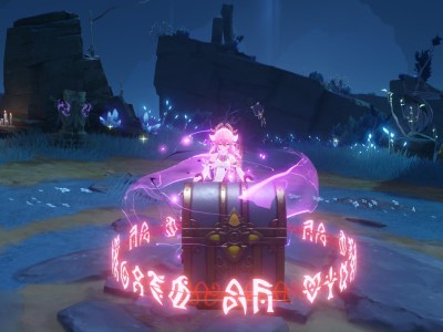Genshin Impact Bokuso Arts Luxurious Chest Light Realm Core Seelie Barrier