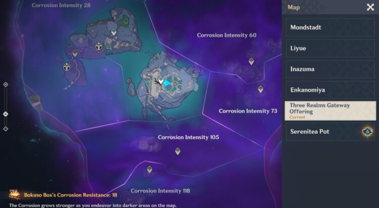 Genshin Impact Three Realms Gateway ofrece guía 1a