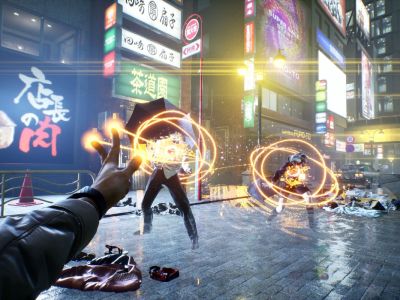 Ghostwire Tokyo release combat